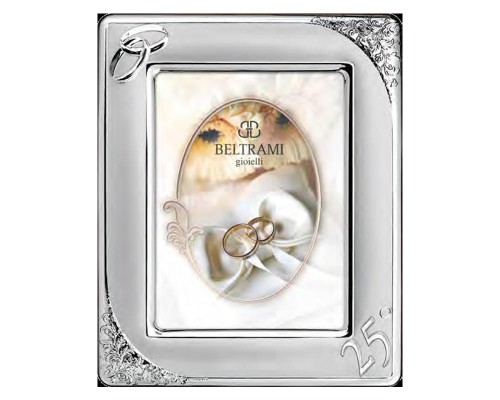 Серебряный сувенир подарок италия Серебряная фоторамка