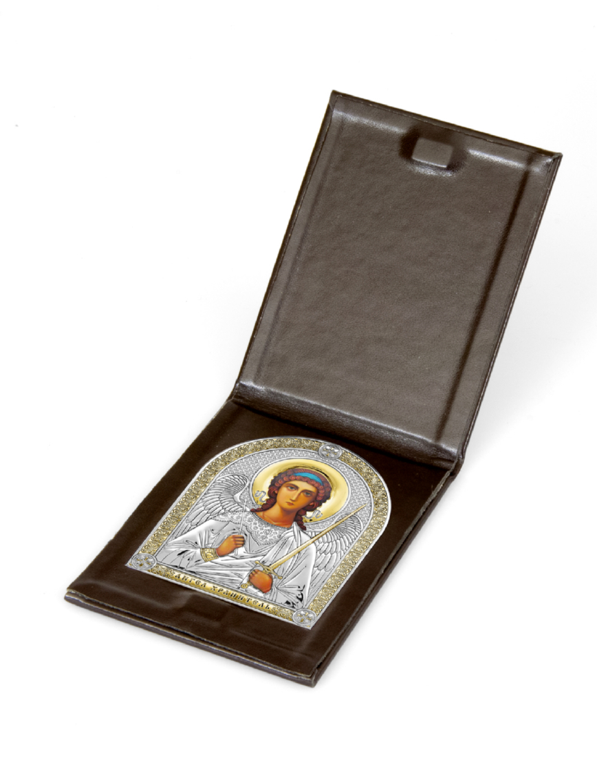 Серебряная икона Ангел Хранитель 6407-1O Белтрами Beltrami