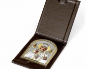 Серебряная икона Николай Белтрами Beltrami