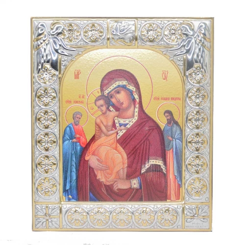 Купить Серебряную икону Даниловского монастыря Трех Радостей