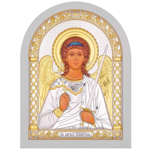 Серебряная Икона Ангел Хранителькупить